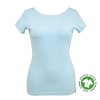Tričko - blankytné - GOTS - II.JAKOST