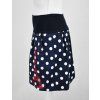 Balónová sukně - tmavě modrá a bílý puntík - Eiffelovka 2