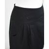 Sukně s pevným pasem - černá 2