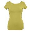 Tričko - pistáciové - GOTS II.JAKOST