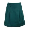 Sukně s pevným pasem - zelená