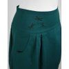 Sukně s pevným pasem - zelená 2