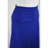 Áčková sukně s kapsou - královsky modrá