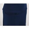 Áčková sukně s kapsou - modrá 2 2