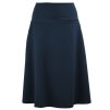 Prodloužená áčková sukně - tmavě modrá II.JAKOST