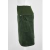 Pouzdrová sukně - manšestrová - khaki