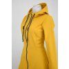 Softshellový kabát - půlkolový - žlutý 3