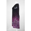 Šaty oversized - krátký rukáv - fialová mandala 6