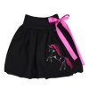 Dětská sukně - černá a jednorožec