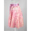 Kolová sukně - guma - lístky sakury 3