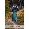 Black Mountain Softshellový kabát - áčkový - světle šedý - vzor – fotografie 7
