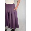 Kalhotová sukně LISABON - levandulová