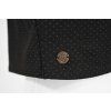 Krátké sáčko - černé a šedé tečky 6