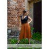 Kalhotová sukně - královsky modrá