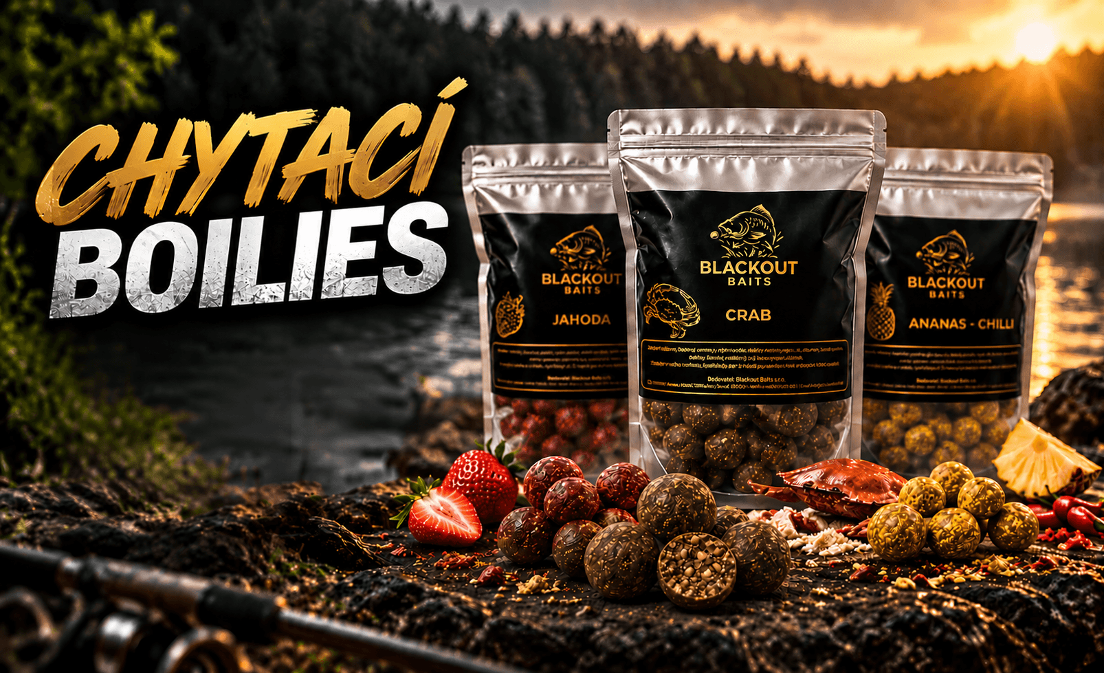 Chytací boilies