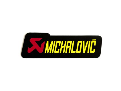 Samolepka Michalovič – Akrapovič