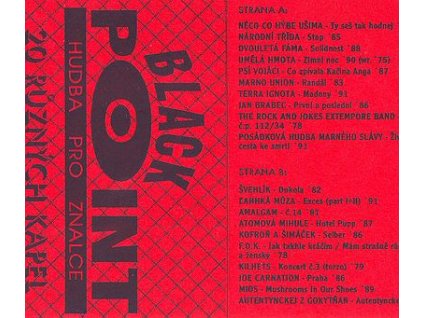 V/A BP RED SAMPLER - Dvouletá fáma, Národní třída, Psí vojáci, Atomová mihule... MC