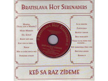 bratislava hot serenades ked sa raz zideme cd 1