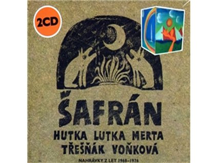 ŠAFRÁN - Hutka, Lutka, Merta, Třešňák, Voňková 1968-1976 -  2CD