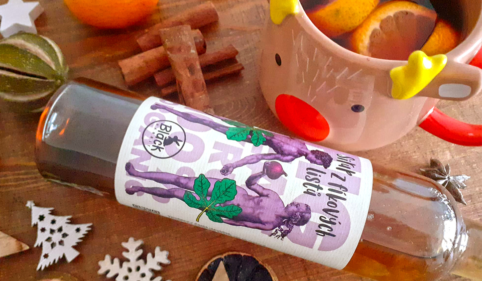 Svařené víno s fíkovým sirupem