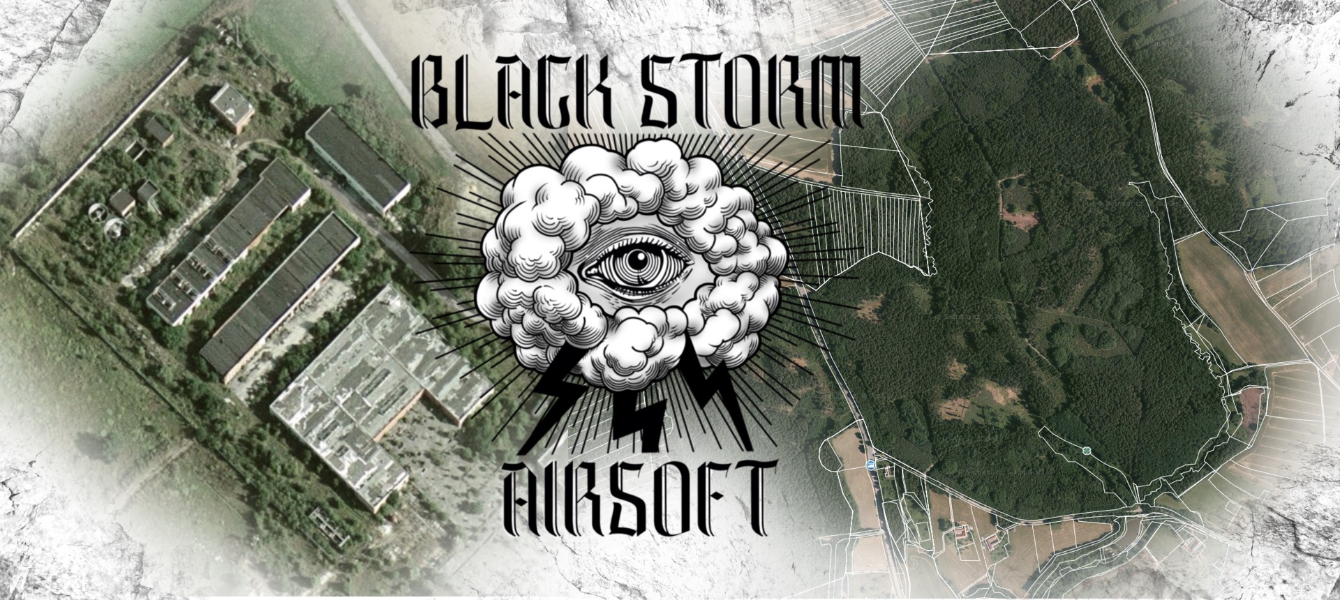 Nákres herních ploch od BLACK STORM AIRSOFT