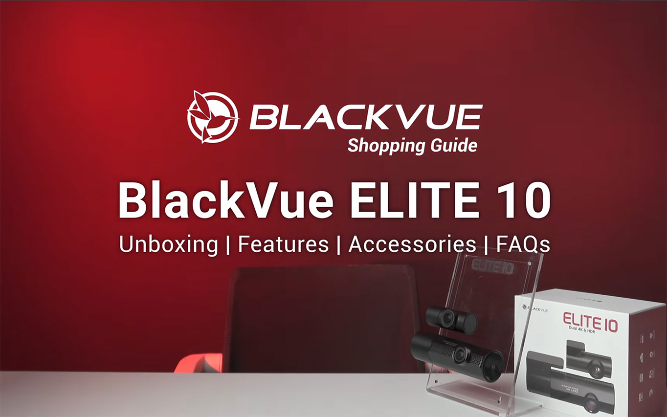 BlackVue ELITE 10: Rozbalení
