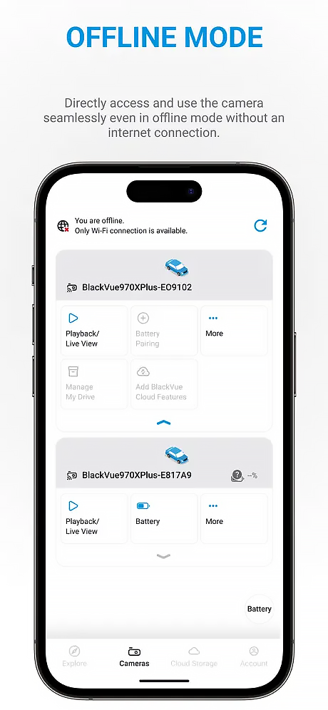 BlackVue App – ukázka 7