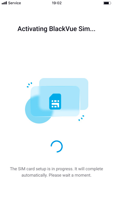 BlackVue SIM – kontrola předplatného