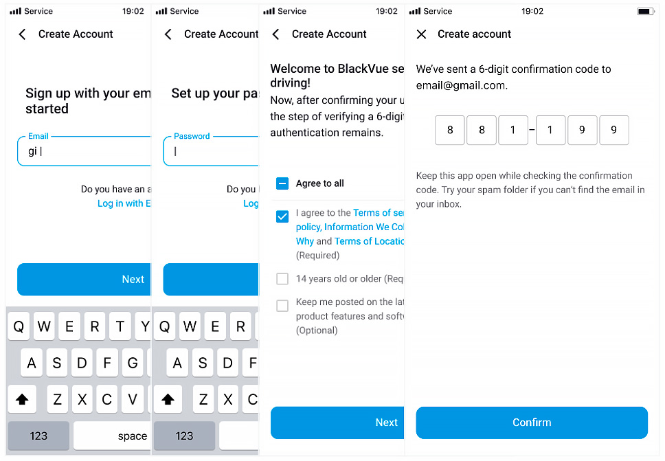 Ověření e-mailu – potvrzovací kód