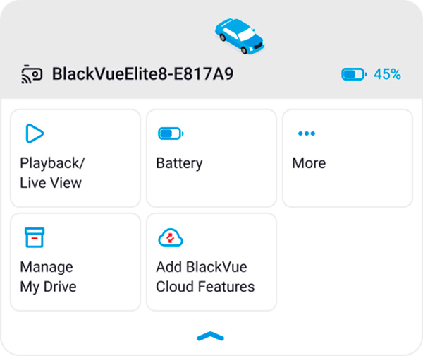 BlackVue App – karta