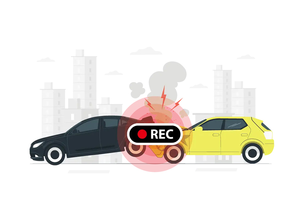 Záznam před událostí – ilustrace