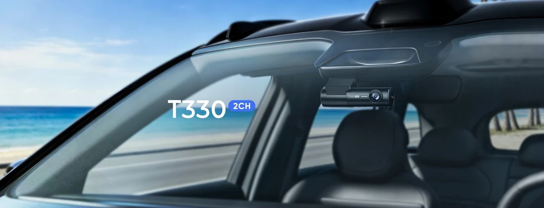 VIOFO T330-2CH – 4K 60 fps přední a 2K zadní kamera