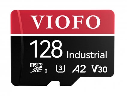 viofo 128gb industrial grade microsd card u3 a2 v30 high speed memory card with adapter support ultra hd 4k video recording 001