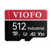 viofo 512gb industrial grade microsd card u3 a2 v30 high speed memory card with adapter support ultra hd 4k video recording 001