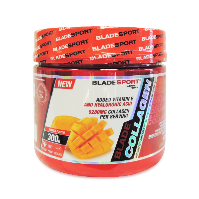 BLADE COLLAGEN ZERO WITH HYALURONIC ACID 300g Príchuť: Mango