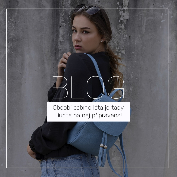 Outfity pro babí léto - na vlnách modré | BLAIRE BAREVNÉ SÉRIE