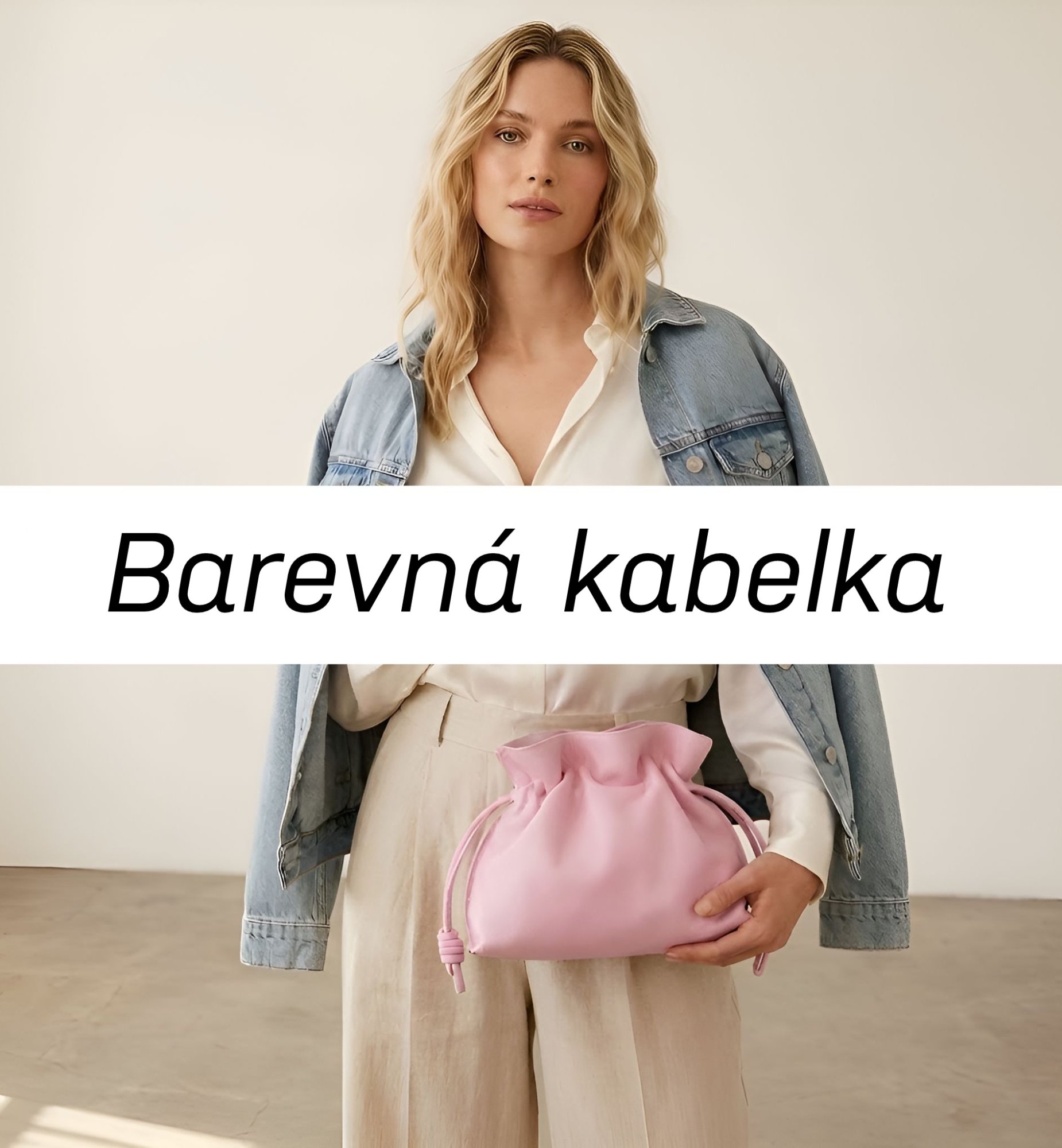 Barevná kabelka jako detail, který promění celý jarní outfit