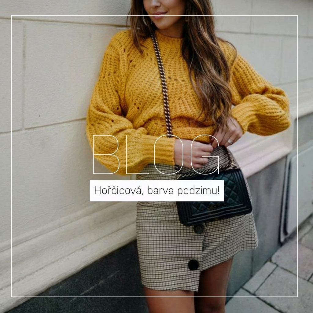 Hořčicová, barva podzimu | BLAIRE BAREVNÉ SÉRIE