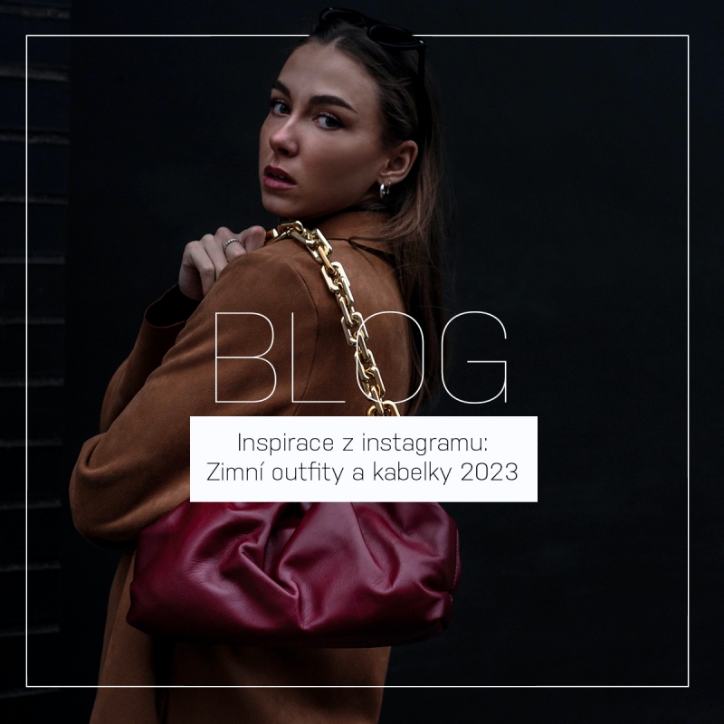 Inspirace z instagramu: Zimní outfity a kabelky 2023
