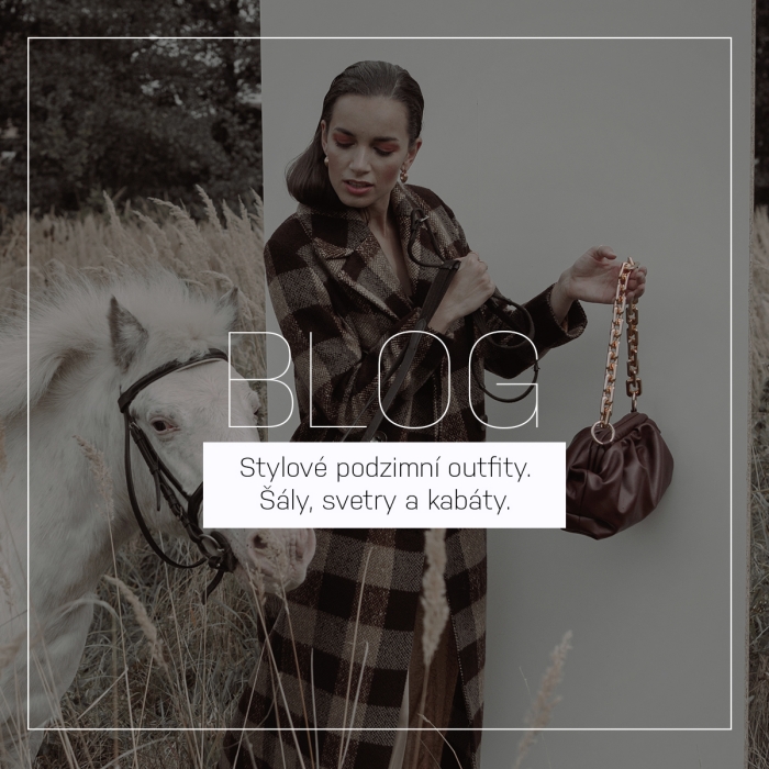 Stylové podzimní outfity | Šály, svetry a kabáty