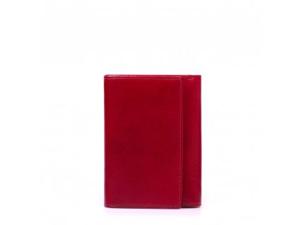 Kožená peněženka Lila vínově červená