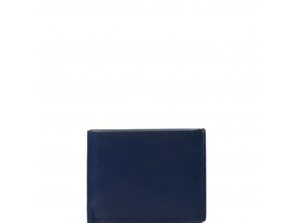 Pánská kožená peněženka Stefano modrá