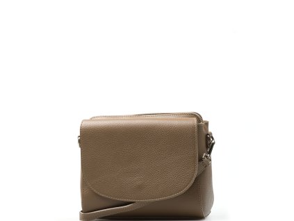 Kožená crossbody kabelka Otilia fango