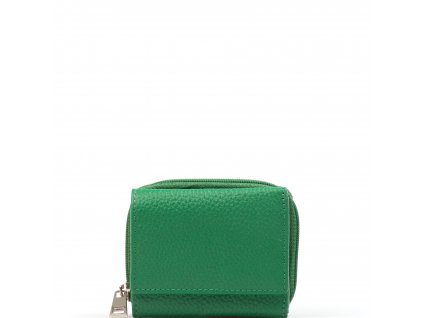 Dámská kožená peněženka Molly zelená