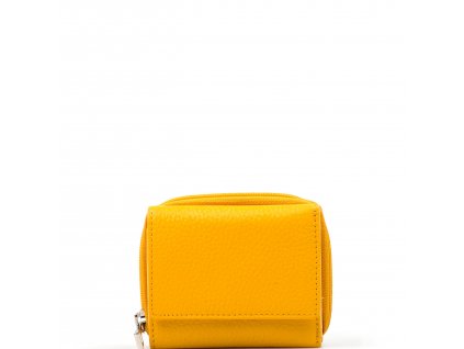Dámská kožená peněženka Molly žlutá