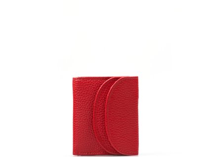 Dámská kožená peněženka Elsie červená