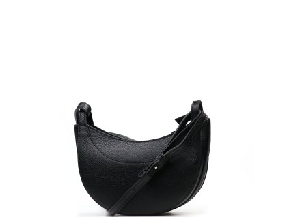 Kožená crossbody kabelka Laurie černá