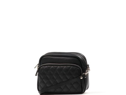 Kožená crossbody kabelka Orieta černá