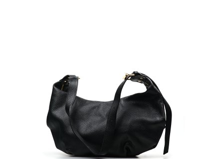 Kožená crossbody kabelka Simone černá