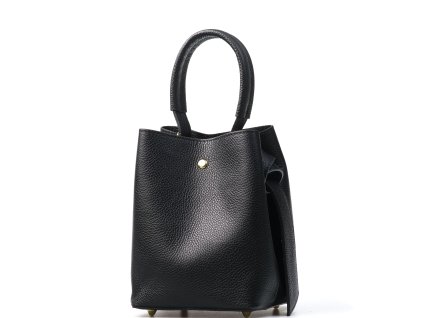 Kožená kabelka Amara černá